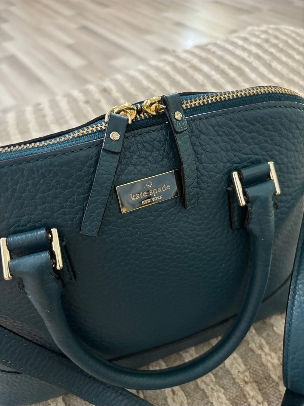 kate spade Prospect Place‎ Small Jenny Satchel Crossbody Handbag With Wallet